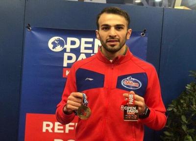 بهمن عسگری روی نوار طلایی، طلای سوم مرد المپیکی کاراته