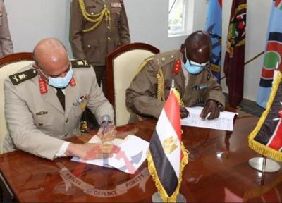 مصر و کنیا توافقنامه همکاری نظامی امضا کردند
