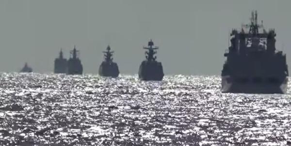 اولین گشت دریایی مشترک روسیه و چین در اقیانوس آرام انجام شد