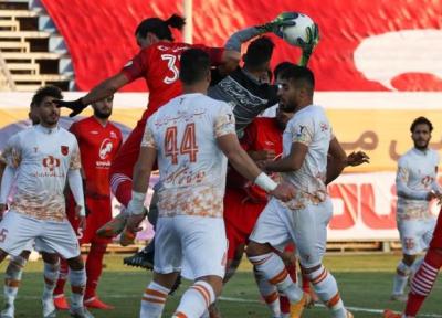 لیگ برتر فوتبال، رجحان یک نیمه ای تراکتور مقابل مس