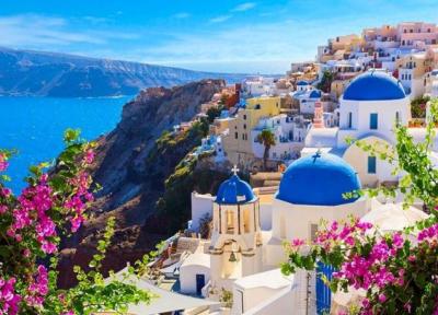 زیباترین جزیره جهان؛ همه چیز درباره جزیره سانتورینی یونان